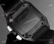 AAA Swiss Copy Cartier Santos de Chronograph Auto Watches Black-Silver Watch (8)_th.jpg